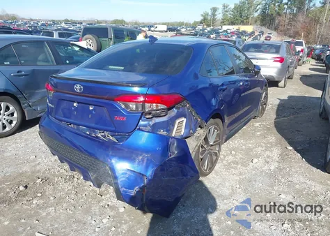 2020 Toyota Corolla Xse z USA, uszkodzony, nr VIN JTDT4RCE8LJ040404